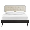 Modway Bridgette Full Wood Platform Bed With Splayed Legs - 4 of 4