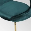Pincay Modern Glam Velvet Accent Chair - Christopher Knight Home - 4 of 4
