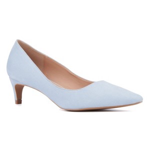 New York & Company Women's Kaelyn Kitten Heel Pump - 1 of 4