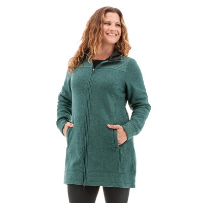 90 Degree By Reflex Interlink Ribbed Princess Seam Performance Jacket -  Silver Pine - X Large