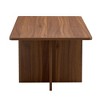 Anybear 44.8 Inch Walnut Wood Grain MDF Coffee Table - 3 of 4