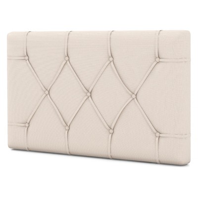 Tangkula Upholstered Headboard for Twin Size Bed w/ Fabric Upholstery Adjustable Height