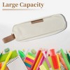 Unique Bargains Pencil Case Cotton Style with Large Capacity for Office Supplies 1 Pc - 3 of 4