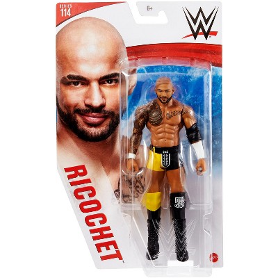 WWE Series 114 Yellow Gear Ricochet Action Figure (Chase Variant)