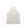 Unique Bargains Christmas Aprons Linen Beige White Black Red Yellow Blue 21.65"x26.77" 1 Pcs - 4 of 4