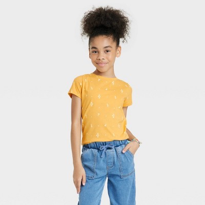 ZY blouse Yellow discount 88% KIDS FASHION Shirts & T-shirts Ruffle 