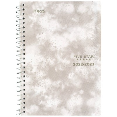 5-1/2 Five Star Student 2018-2019 Academic Year Weekly & Monthly Planner Small 