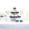 Big Dot of Happiness Hello Little One - Blue and Silver - Boy Baby Shower Decorations - Party Cupcake Wrappers - Set of 12 - 2 of 4