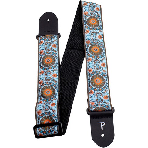 Perri's Jacquard Guitar Strap Mandala - Blue 2.5 In. : Target