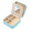 REGALWOVEN Women's Mini Portable Compact Elegant Jewelry Box - 3 of 4