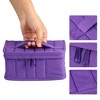 Unique Bargains Portable Large Capacity 17 Slots Nail Polish Bottles Bag with Handle 1 Pc - 3 of 4