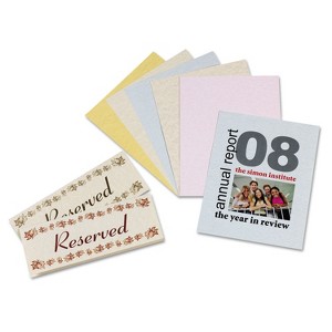 Pacon Array 65 lb. Cardstock Paper 8.5" x 11" Assorted Colors 100 Sheets/Pack (101235) P101235 - 1 of 3