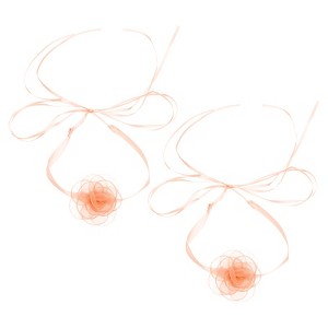 Unique Bargains Wedding Prom Adjustable Delicate Lace Camellia Choker Necklace 51.18" - 1 of 4