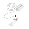Fairyland™ - Hanging Cat Treat Dispenser Toy with Feather Teaser, Interactive Food Puzzle Feeder - 2 of 4
