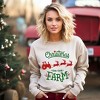 Simply Sage Market Women's Graphic Sweatshirt Christmas On The Farm Tractor - 2 of 4
