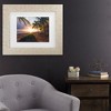 Trademark Fine Art - Stefan Hefele  Good Morning Paradise Matted Framed Art - 2 of 4