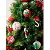 Shiraleah Candy Cane Assorted Set Of 4 Felt Christmas Ornaments - 3 of 4