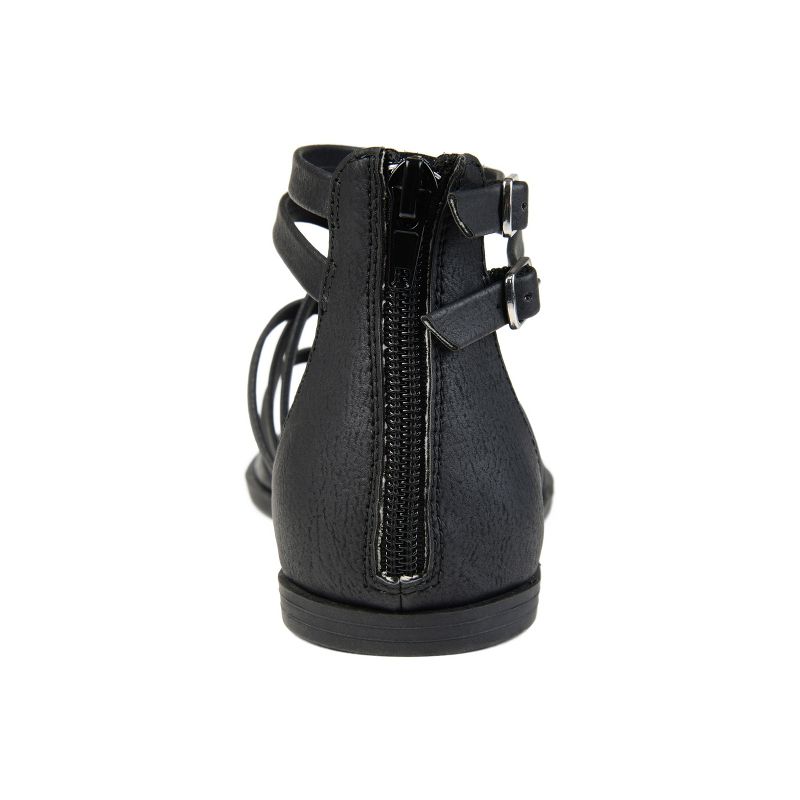 Journee Collection Womens Zailie Tru Comfort Foam Gladiator Flat Sandals, 4 of 11