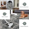 Fulvari Area Rugs Machine Washable Runner Rugs for Living Room Bedroom, Non Slip Indoor Boho Vintage Print Lightweight Pile Carpet - 4 of 4