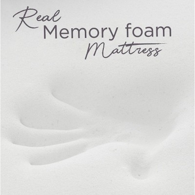 Full Size Light Gray Memory Foam Futon Mattress