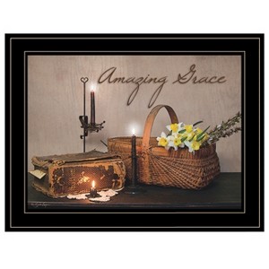 "Amazing Grace" By Susie Boyer, Ready to Hang Framed Print, Black Frame - 1 of 4