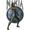 Girl's Black Panther: Wakanda Forever Nakia Shield T-Shirt - 2 of 4