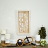 VIP Wood 15 in. White Decorative Home Sign - 3 of 4