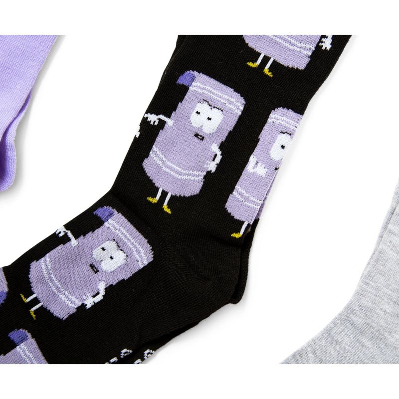 Hypnotic Socks South Park Towelie and Mr. Hankey Crew Socks Gift Set | Set of 4, 3 of 8
