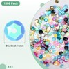 Unique Bargains PVC Durable Lightweight Sequin Embellishments 1200 Pcs - 3 of 4