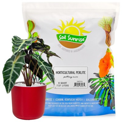 Soil Sunrise Horticultural Perlite Soil Additive; for Enhanced Potting Mix