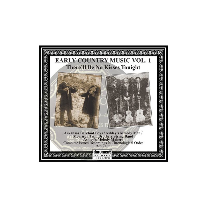 Various Artists - There'll Be No Kisses Tonight: Early Country Music Vol.1 (Various Artists) (CD), 1 of 2