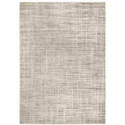 Nirvan Abstract Etchings Indoor Area Rug Beige/Ivory - Captiv8e Designs