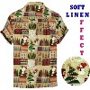 HAPPY BAY Men's Christmas Tree Hawaiian Shirts Short Sleeve Button Down Shirt Mens Vacation Gifts Shirts Casual Aloha Shirts for Men - 2 of 4