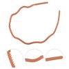 Unique Bargains Women's Classic Fashion Frosted Wavy Hairband 5.51"x4.53" 1 Pc - 2 of 4