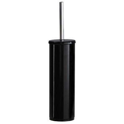 Black Stainless Steel Toilet Brush with Removable Liner