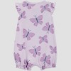 Carter's Just One You® Baby Girls' Ruffle Sleeve Romper - 2 of 3