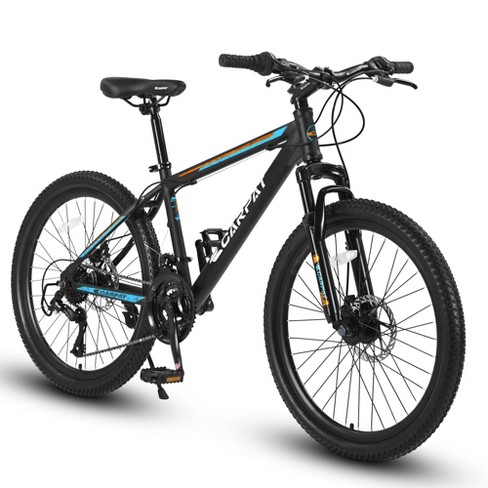 26 Inch Mountain Bike 21 Speeds With Mechanical Disc Brakes High carbon Steel Frame Suspension Mtb Bikes Mountain Bicycle For Adult Teenagers Target