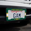 North Dakota State University Dad License Plate Clear Frame - 2 of 4