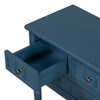 Ridstar 31.4 in. H Blue Console Tables with Three Storage Drawers & Bottom Shelf - 4 of 4