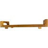 29"x5" Eleganto Teak Wood Bathtub Storage Caddy Natural - EcoDecors: Multifunctional Shower Organizer, Water-Resistant Design - 2 of 4