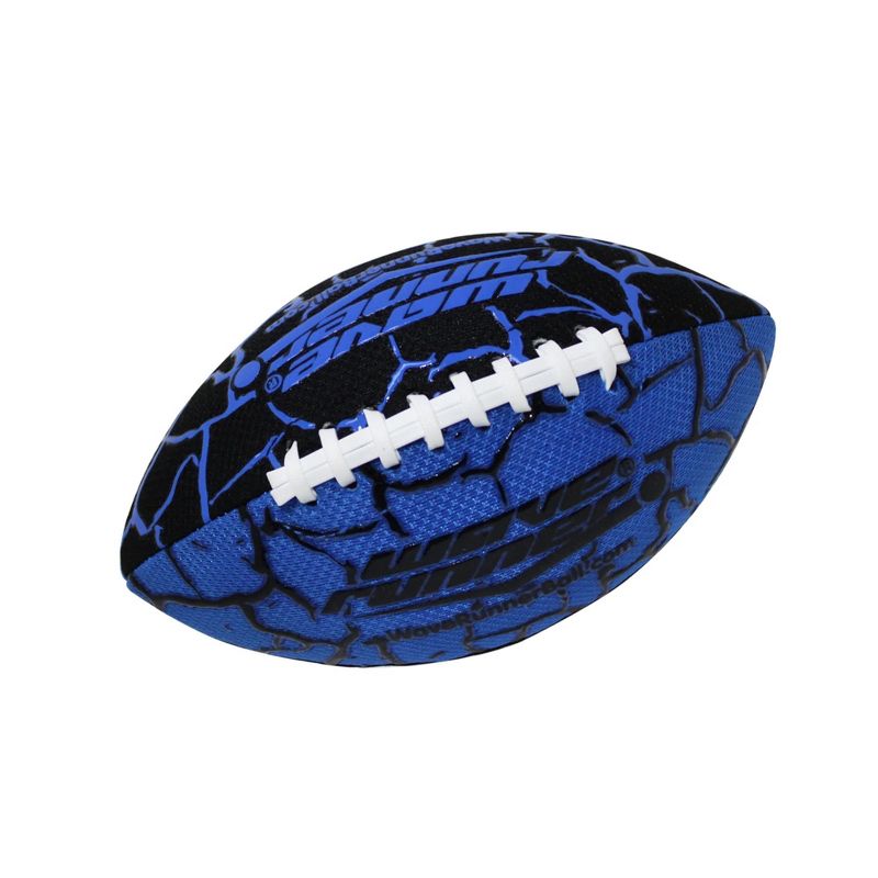 Wave Runner Grip It Waterproof Football 9.25 Inches w/Sure-Grip Technology Play In Water Great for Beach Pool Lake BBQ Park & Anywhere Pump Included, 1 of 3