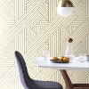 Metallic Ribbon Peel & Stick Wallpaper Gold/Ivory - Project 62™ - image 2 of 4