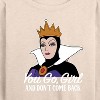 Women's - Disney Princess - You Go Girl Lightweight French Terry Wide Neck Long Sleeve Shirt - 2 of 4
