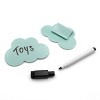 Dry Erase Bin Clips Blue - Bullseye's Playground™ - 2 of 3