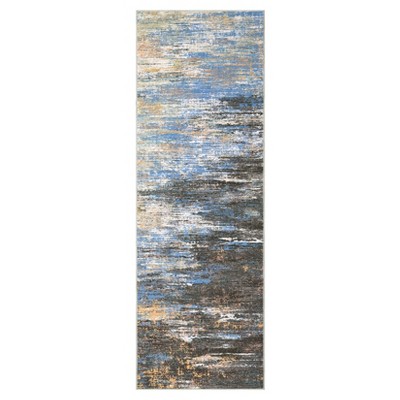 Modern Abstract Living Room Area Rug for Home Decor, Large Soft Non Slip Washable Carpet for Bedroom Dining Room
