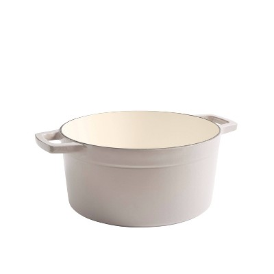 Cobblestone Enameled Cast Iron 7 QT Dutch Oven with Lid