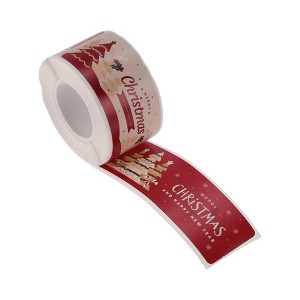 Unique Bargains Christmas Stickers for Ceramic Glass Metal Paper Plastic Peel Blush Pink 1Pcs - 1 of 4