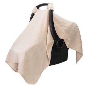 Comfy Cubs Baby Car Seat Cover - Infant Car Seat Cover for Sun with Large Size Car Seat Canopy - 1 of 4