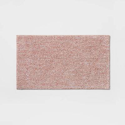 20"x34" Performance Texture Solid Accent Bath Rug - Threshold™