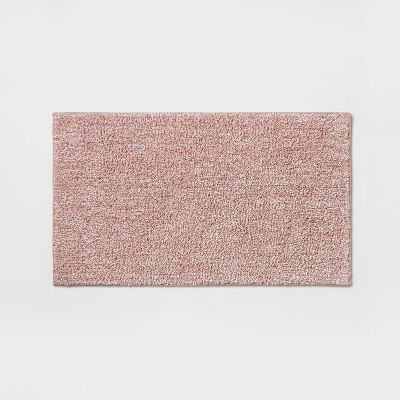 Photo 1 of 20"x34" Performance Texture Solid Accent Bath Rug - Threshold™
